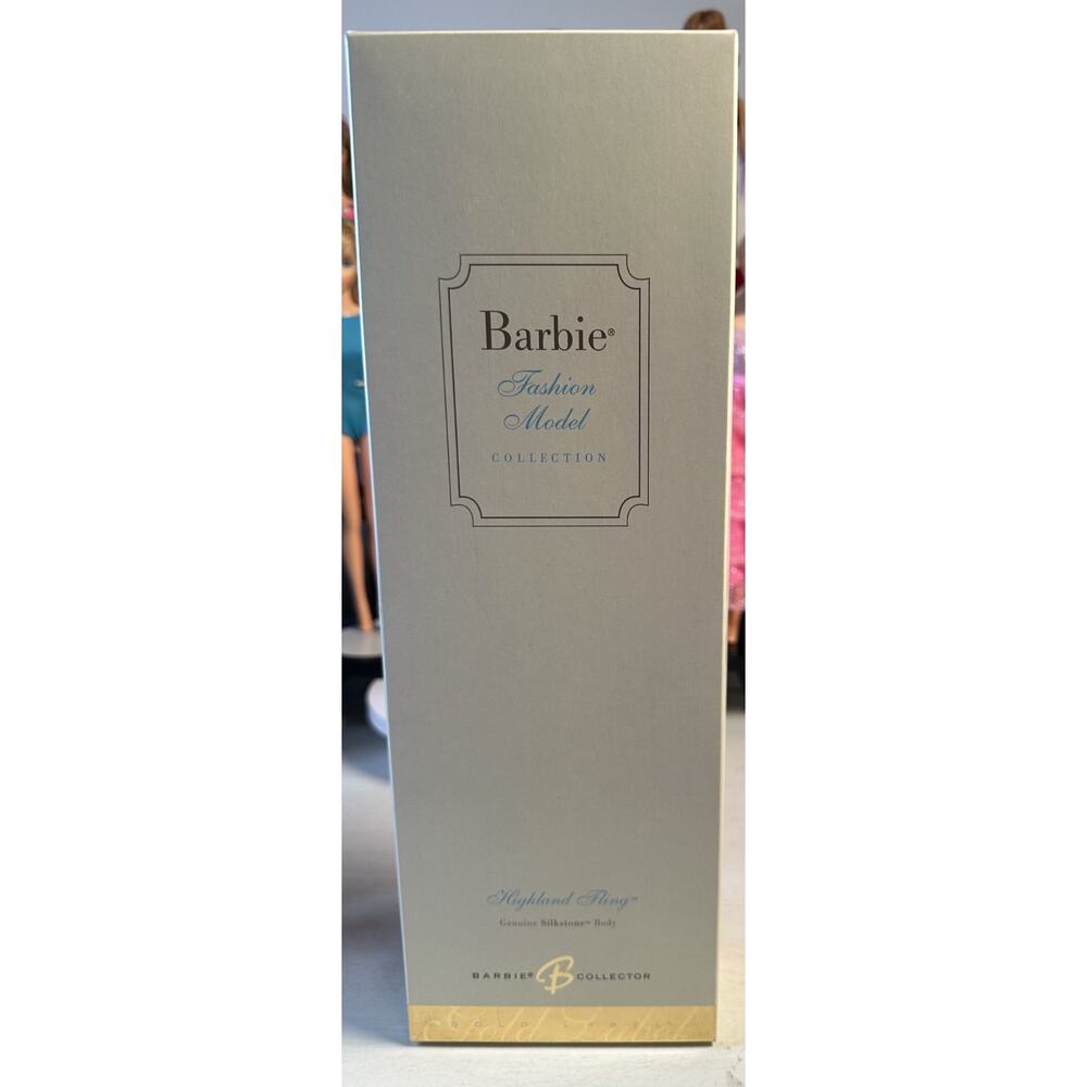 Barbie BFMC Highland Fling Silkstone Gold Label NRFB Complete Limited Edition - Picture 4 of 5